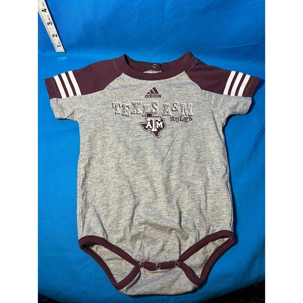 Texas A & M Rules Adidas Onesie Size 18 Months
